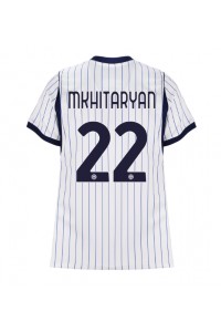 Inter Milan Henrikh Mkhitaryan #22 Jalkapallovaatteet Naisten Vieraspaita 2026-27 Lyhythihainen